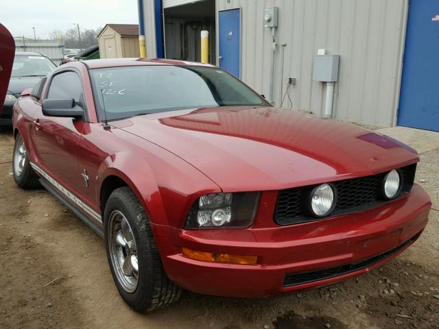 1ZVFT80N875349493 - 2007 FORD MUSTANG RED photo 1