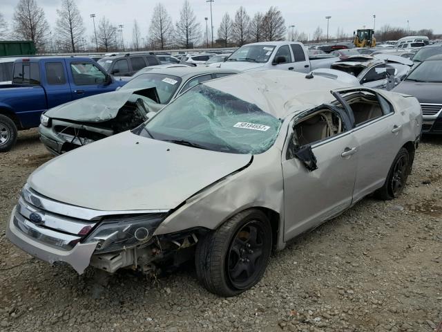 3FAHP0HA0AR124319 - 2010 FORD FUSION SE TAN photo 2