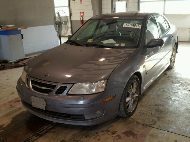 YS3FD49Y071144238 - 2007 SAAB 9-3 2.0T GRAY photo 2