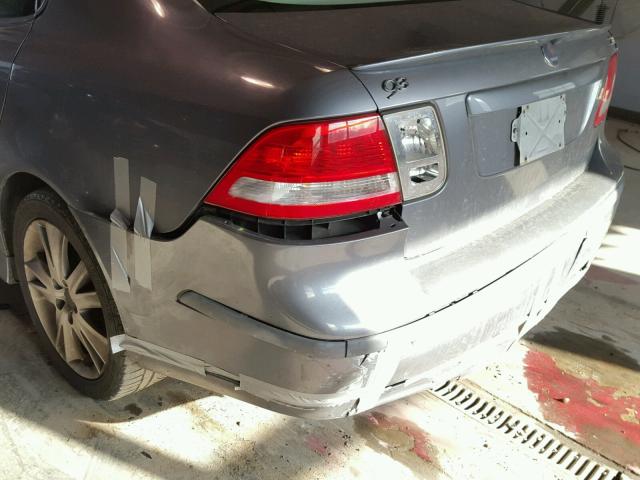 YS3FD49Y071144238 - 2007 SAAB 9-3 2.0T GRAY photo 9