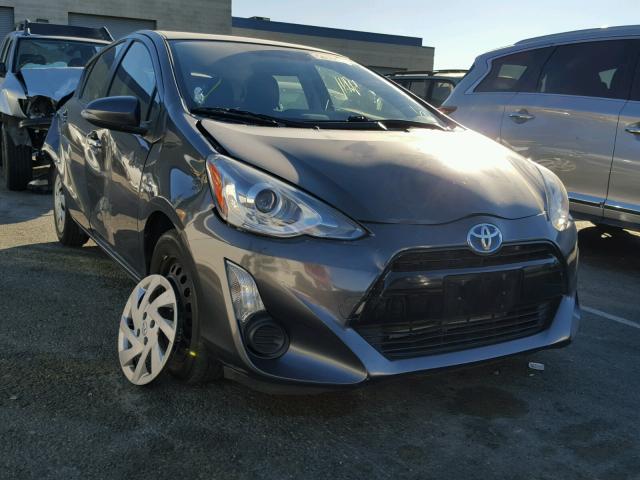 JTDKDTB38F1586486 - 2015 TOYOTA PRIUS C CHARCOAL photo 1