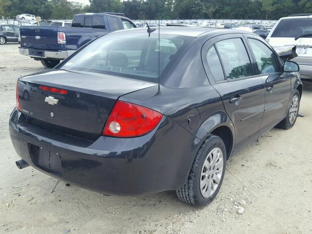 1G1AD5F52A7213834 - 2010 CHEVROLET COBALT 1LT BLACK photo 4