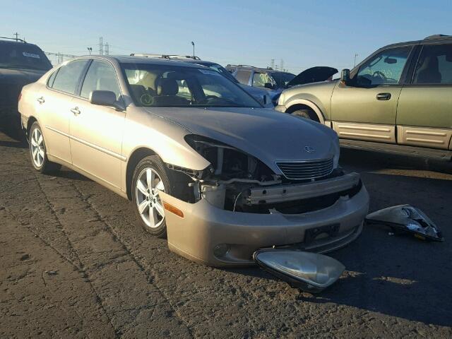 JTHBA30G155090241 - 2005 LEXUS ES 330 GOLD photo 1