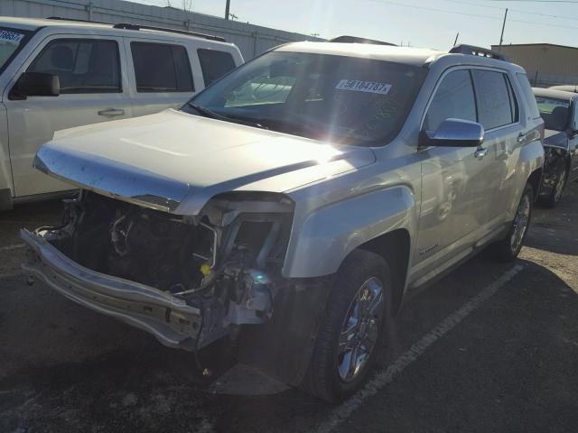 2GKALSEK1D6364804 - 2013 GMC TERRAIN SL SILVER photo 2