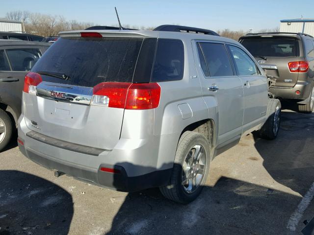 2GKALSEK1D6364804 - 2013 GMC TERRAIN SL SILVER photo 4