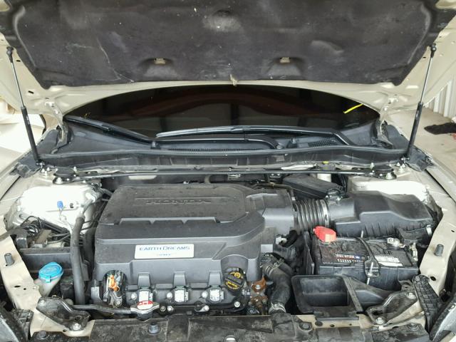 1HGCR3F81EA034582 - 2014 HONDA ACCORD EXL GOLD photo 7