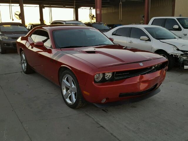 2B3LJ54T09H525680 - 2009 DODGE CHALLENGER RED photo 1