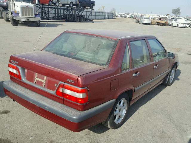 YV1LS5547T1309974 - 1996 VOLVO 850 BASE RED photo 4