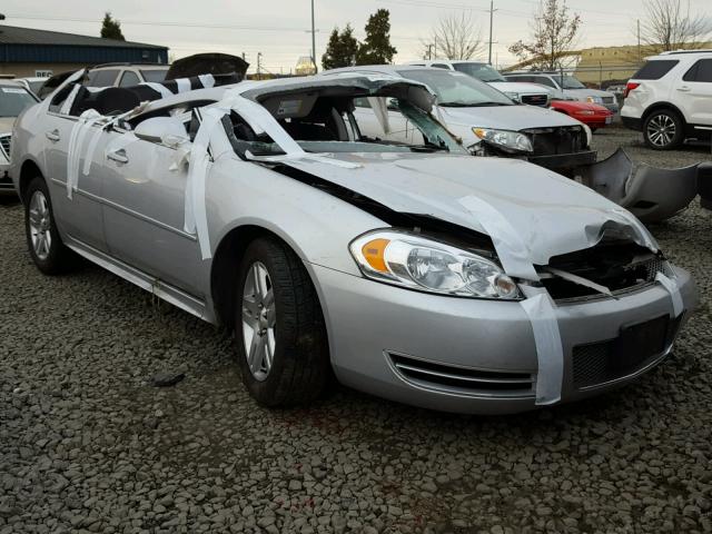 2G1WG5E35D1114326 - 2013 CHEVROLET IMPALA LT SILVER photo 1