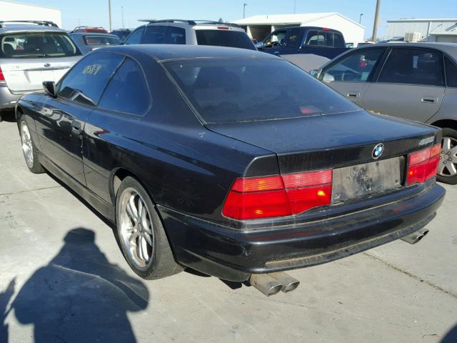 WBAEG2318MCB72511 - 1991 BMW 850 I AUTO BLACK photo 3