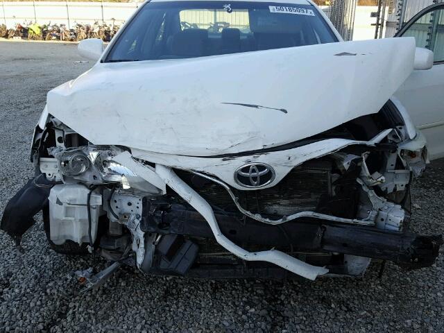 4T1BF3EK1AU543396 - 2010 TOYOTA CAMRY BASE WHITE photo 7