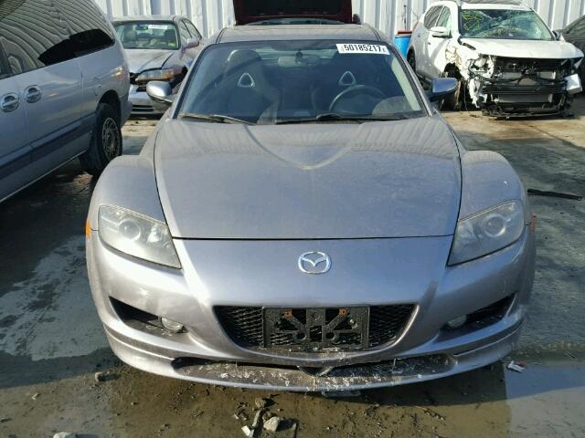 JM1FE17N650161026 - 2005 MAZDA RX8 GRAY photo 9