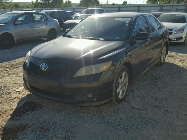 4T1BE46K58U234239 - 2008 TOYOTA CAMRY CE BLACK photo 2