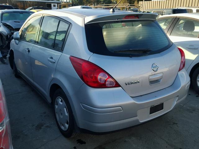 3N1BC13E79L480926 - 2009 NISSAN VERSA S SILVER photo 3