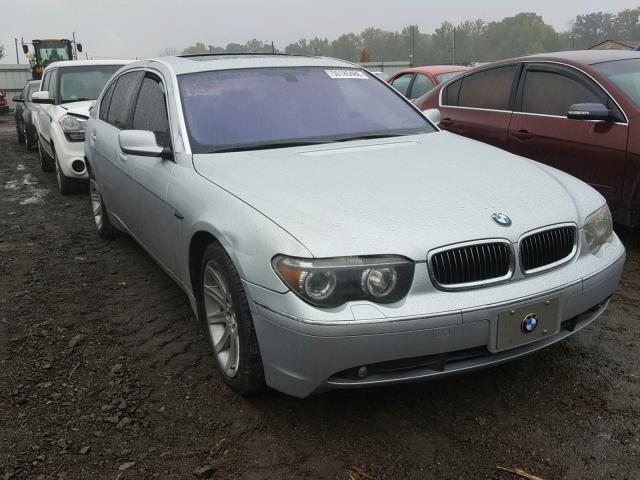 WBAGN63413DR09697 - 2003 BMW 745 LI SILVER photo 1