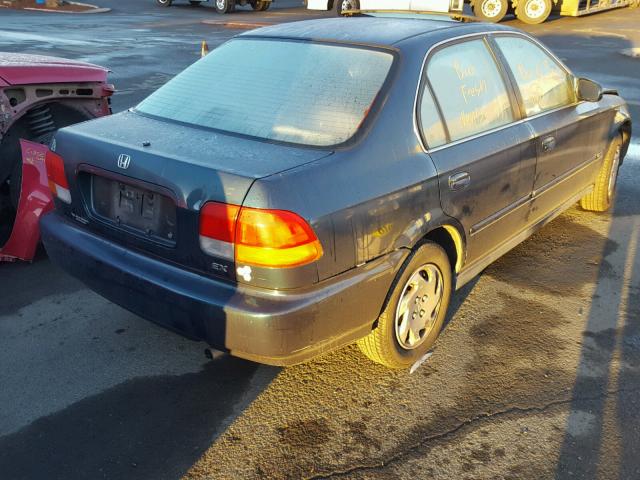 2HGEJ8541TH522277 - 1996 HONDA CIVIC EX 绿色 照片 4