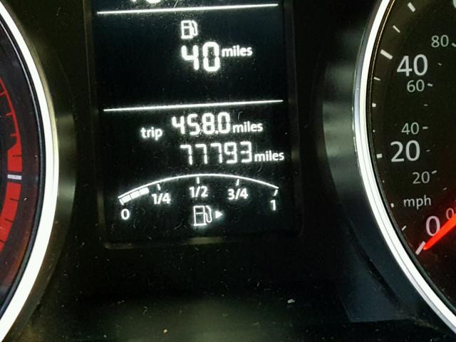 3VW2K7AJ1FM247288 - 2015 VOLKSWAGEN JETTA BASE BLACK photo 8