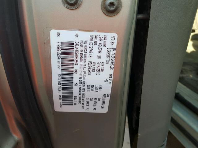 1C4GJ44G5YB642644 - 2000 CHRYSLER GRAND VOYA Yaşıl foto 10