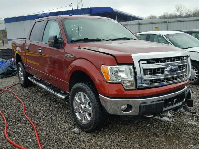 1FTFW1EF4EKE61399 - 2014 FORD F150 SUPER RED photo 1