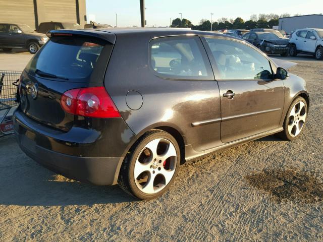 WVWED71K39W069004 - 2009 VOLKSWAGEN GTI BLACK photo 4