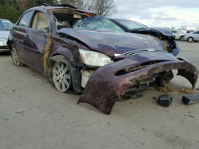 4T1BK36B25U058555 - 2005 TOYOTA AVALON XL MAROON photo 1