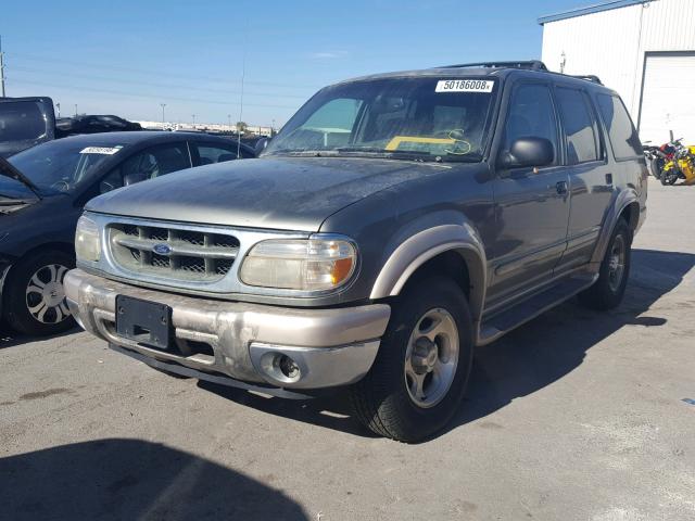 1FMZU74E1YZC15416 - 2000 FORD EXPLORER E GREEN photo 2