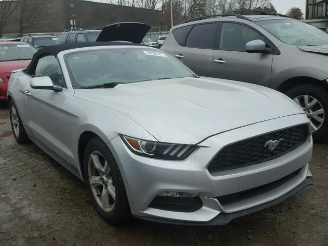 1FATP8EM3G5295410 - 2016 FORD MUSTANG SILVER photo 1