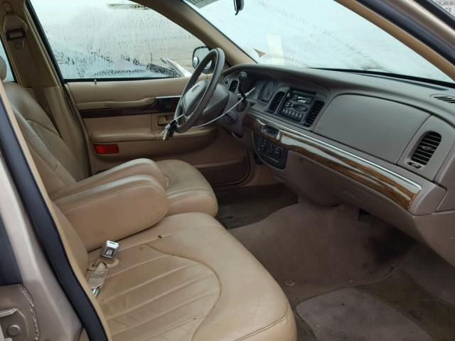 2MEFM74W3WX656501 - 1998 MERCURY GRAND MARQ BROWN photo 5