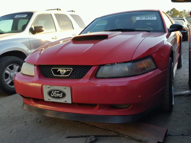 1FAFP42X83F422791 - 2003 FORD MUSTANG GT RED photo 2
