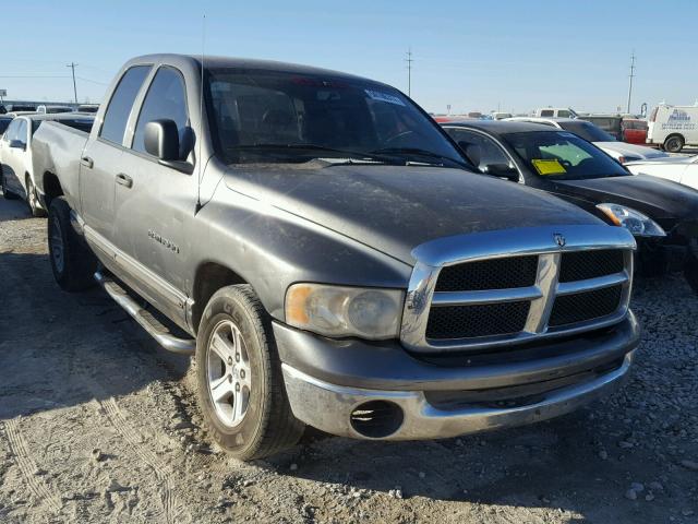 1D7HA18N35S142883 - 2005 DODGE RAM 1500 S GRAY photo 1