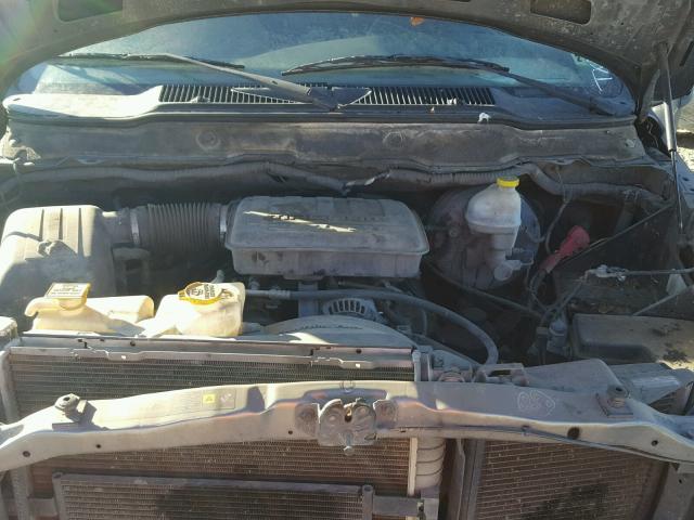 1D7HA18N35S142883 - 2005 DODGE RAM 1500 S GRAY photo 7