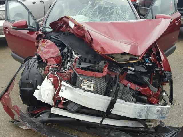 NMTKHMBX2JR002624 - 2018 TOYOTA C-HR XLE RED photo 7