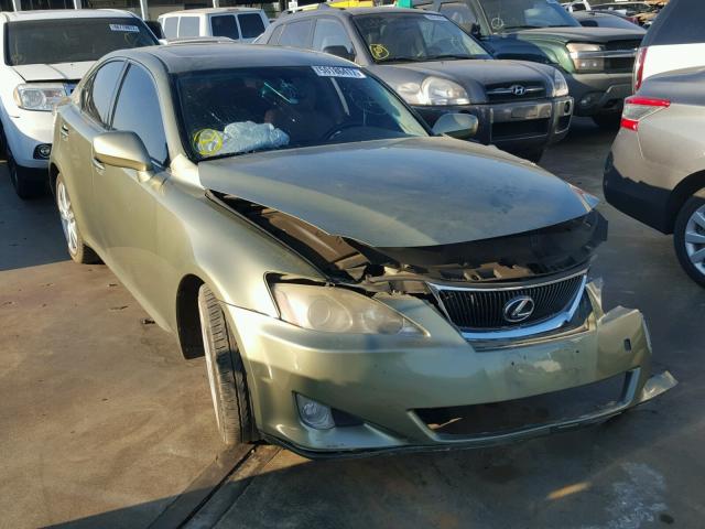 JTHBE262065003599 - 2006 LEXUS IS 350 GREEN photo 1