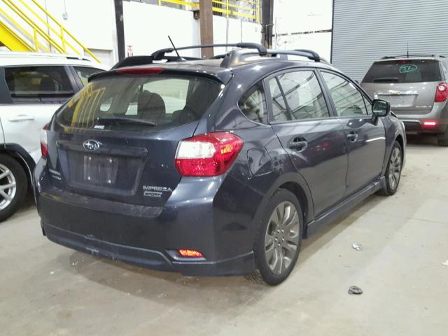 JF1GPAL66D2877978 - 2013 SUBARU IMPREZA SP BLUE photo 4