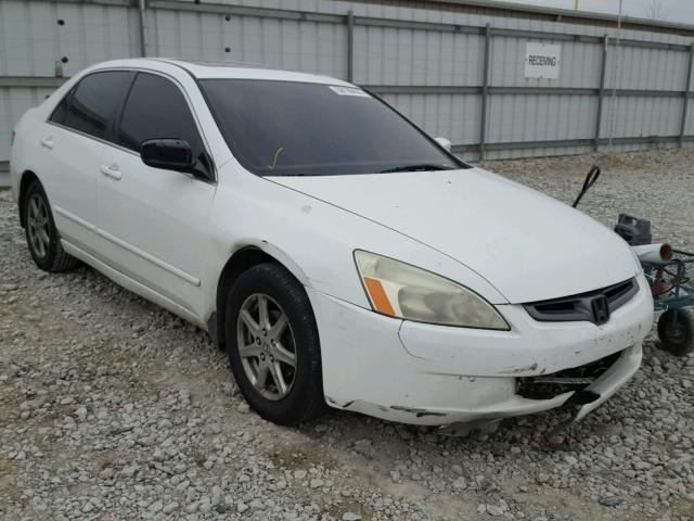 1HGCM66894A016670 - 2004 HONDA ACCORD EX WHITE photo 1