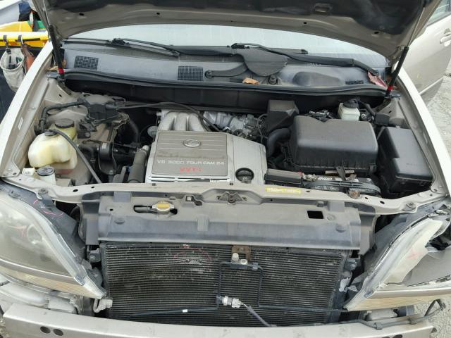 JT6HF10U4X0058057 - 1999 LEXUS RX 300 TAN photo 7