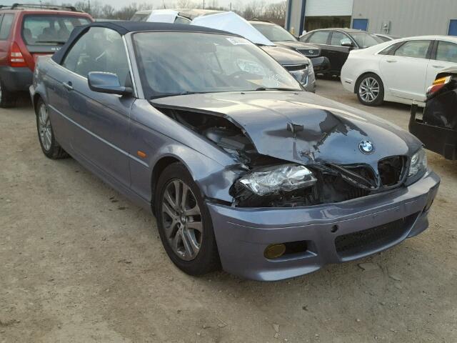 WBABS534X3JU96399 - 2003 BMW 330 CI BLUE photo 1