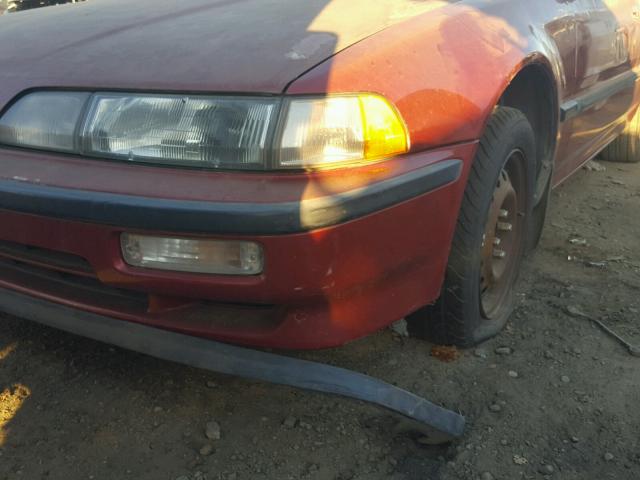 JH4DA9453LS061438 - 1990 ACURA INTEGRA LS BURGUNDY photo 9