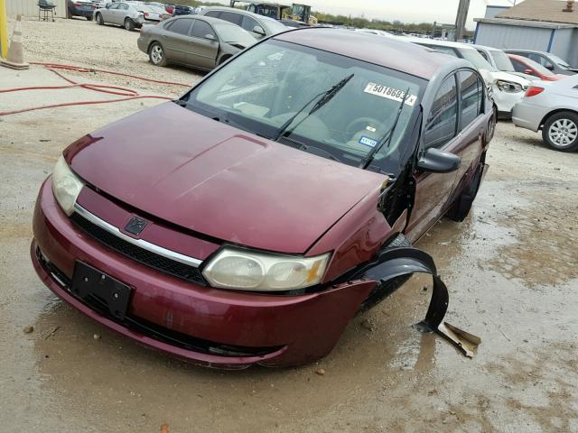 1G8AL52F03Z170024 - 2003 SATURN ION LEVEL MAROON photo 2