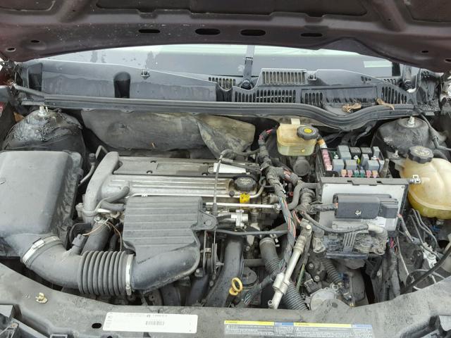 1G8AL52F03Z170024 - 2003 SATURN ION LEVEL MAROON photo 7