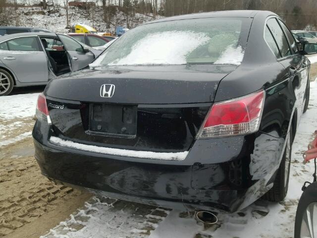 1HGCP26409A172942 - 2009 HONDA ACCORD LXP BLACK photo 4