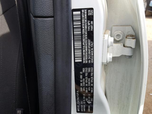 ZACCJBAB7JPG98267 - 2018 JEEP RENEGADE S Սպիտակ լուսանկար 10