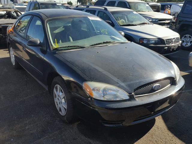 1FAFP53U76A226725 - 2006 FORD TAURUS SE BLACK photo 1