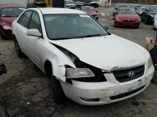 KMHEU46C16A076814 - 2006 HYUNDAI SONATA GLS WHITE photo 1