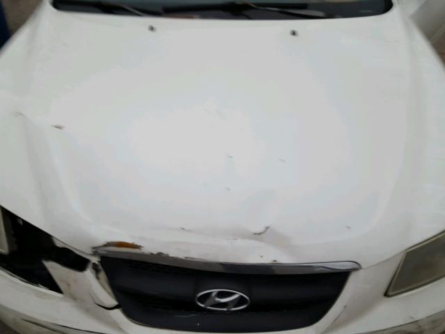 KMHEU46C16A076814 - 2006 HYUNDAI SONATA GLS WHITE photo 7