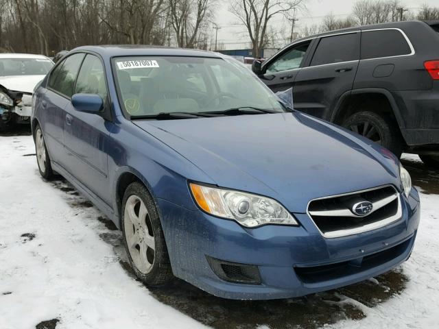 4S3BL616787201323 - 2008 SUBARU LEGACY 2.5 BLUE photo 1