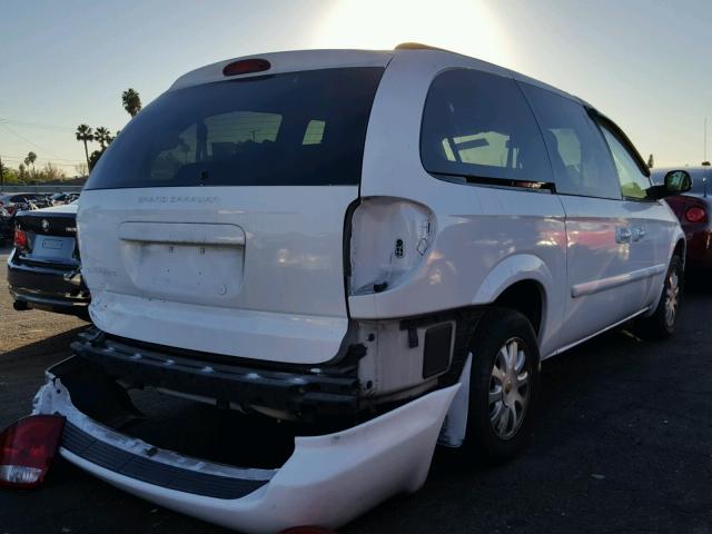 1D4GP24R07B255277 - 2007 DODGE GRAND CARA WHITE photo 4