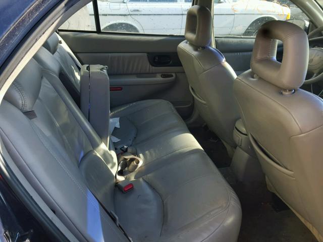 2G4WF551XY1100951 - 2000 BUICK REGAL GS BLUE photo 6