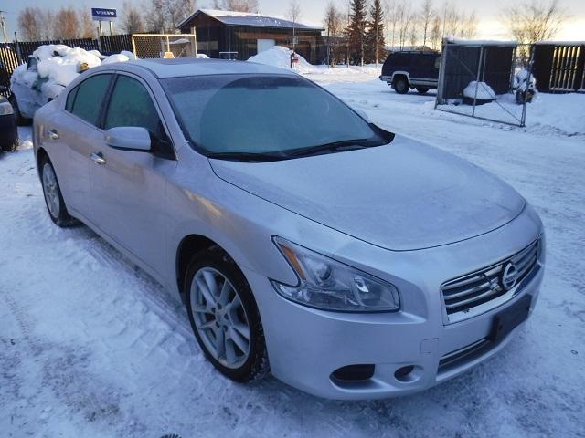 1N4AA5AP2EC481438 - 2014 NISSAN MAXIMA S SILVER photo 1