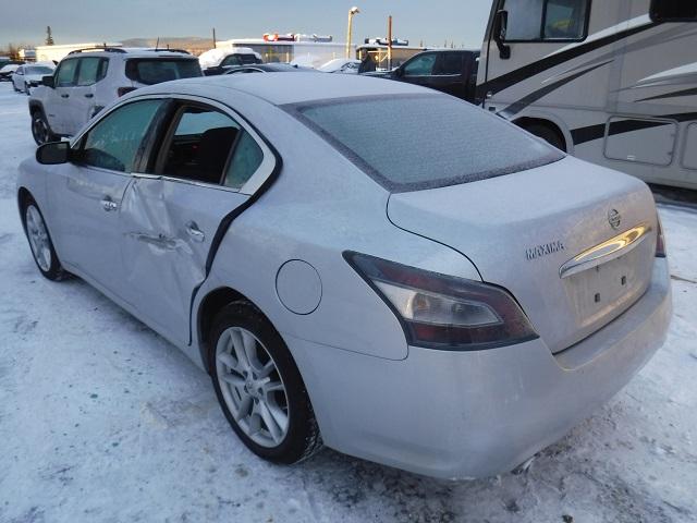 1N4AA5AP2EC481438 - 2014 NISSAN MAXIMA S SILVER photo 3